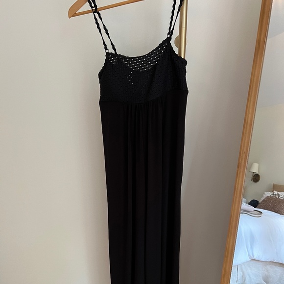 Robin Piccone Chira Jumpsuit Cover Up Size M Black NWOT - Picture 4 of 14